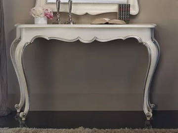 BIANCA - Rectangular solid wood console table by Guerra Vanni - view 2